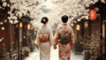 Cherry blossom viewing spots in Gion, Kyoto and tips for looking great in kimono