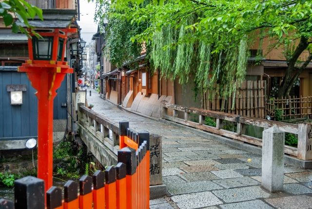 Higashiyama townscape near Gion and Kiyomizu-dera